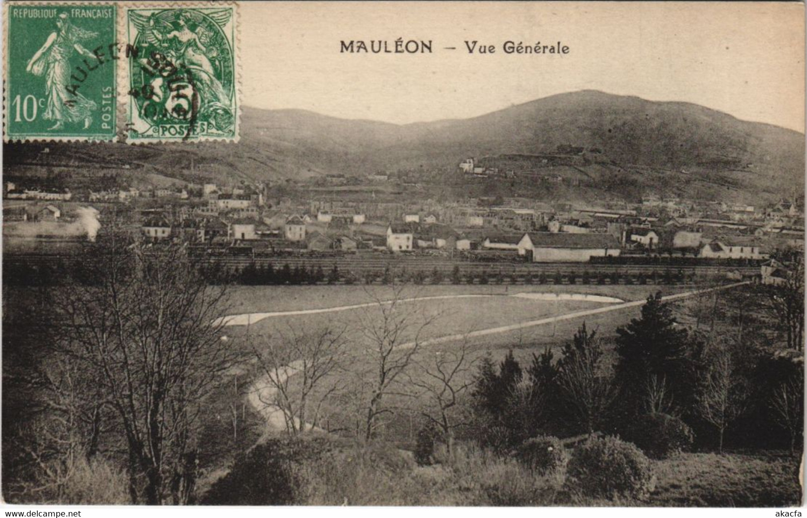 CPA MAULEON Vue Generale (1140639) - Mauleon