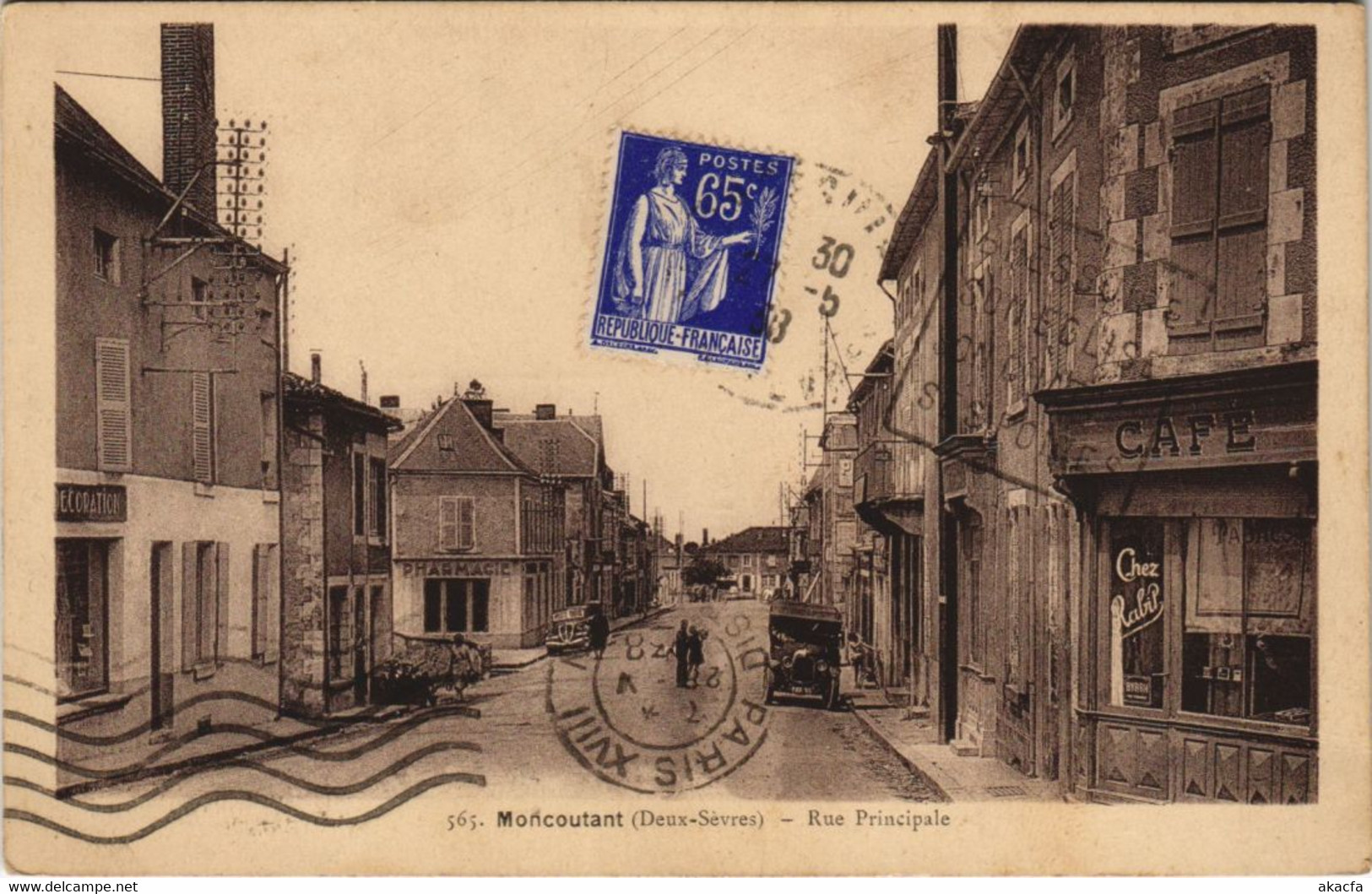 CPA MONCOUTANT Rue Principale (1141061) - Moncoutant