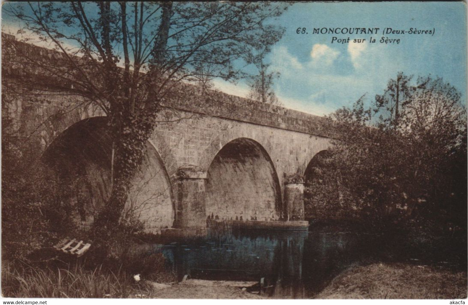 CPA MONCOUTANT Pont Sur La Sevre (1141064) - Moncoutant