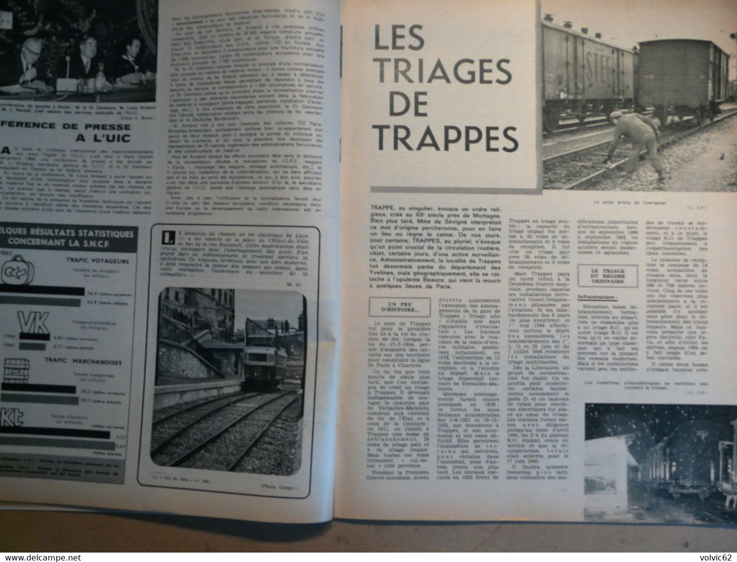 Vie Du Rail 1079 1967 Moux Corbigny Triage Trappes Citroen 2cv Ds Mutuelle Sncf Laon Turbotrain - Trains