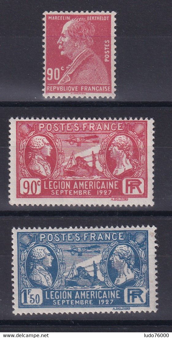 D 195 / LOT N° 243/245 NEUF** COTE 16€ - Collections