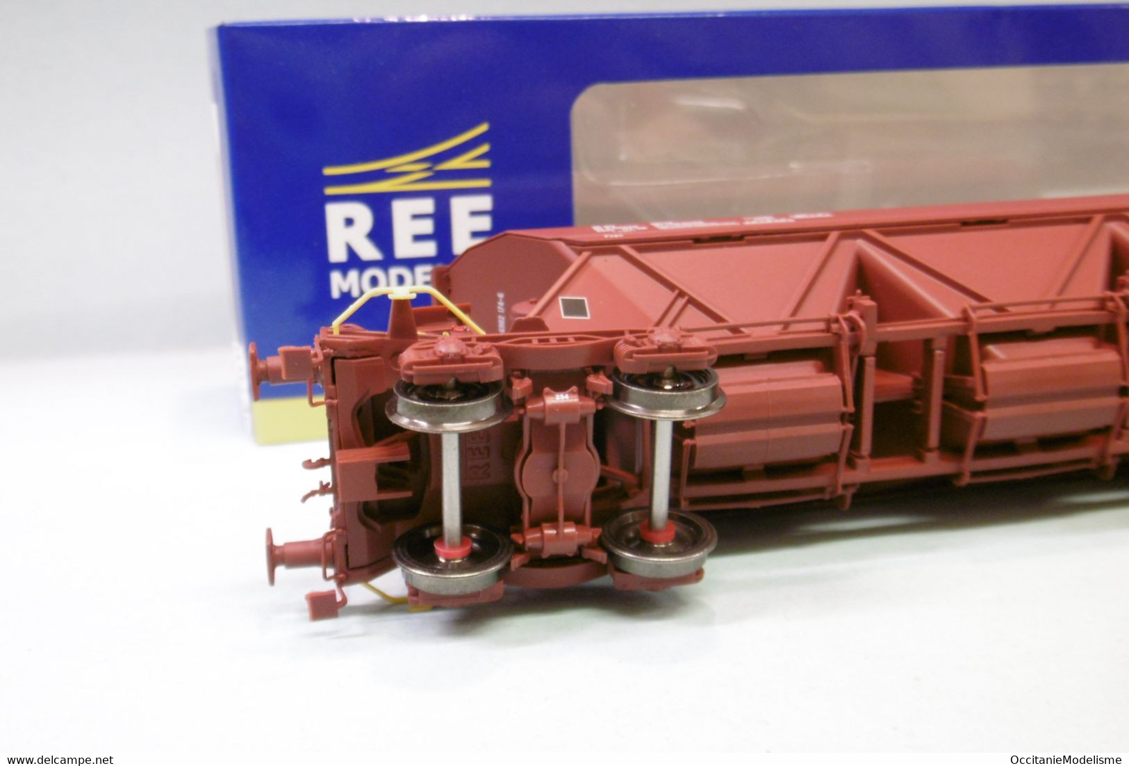 REE - WAGON TREMIE EX Type 1 Nacco Ep. V-VI SNCF Réf. WB-569 Neuf NBO HO 1/87 - Goods Waggons (wagons)