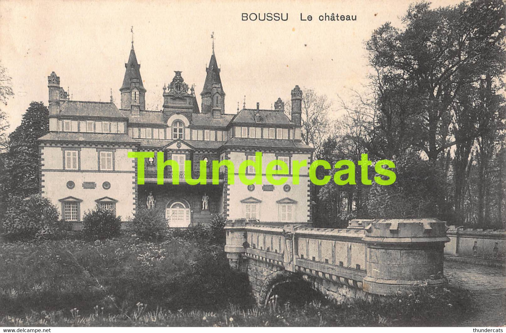 CPA BOUSSU LE CHATEAU - Boussu