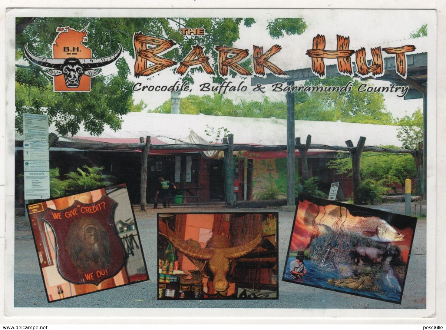 AUSTRALIA - CP THE BARK HUT - CROCODILE BUFFALO & BARRAMUNDI COUNTRY / SITUATED ON THE ARNHEM HWY 130 KM FROM DARWIN - Darwin