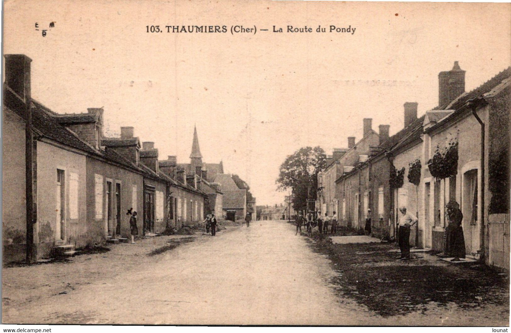 18 THAUMIERS - La Route Du Pondy  * - Thaumiers
