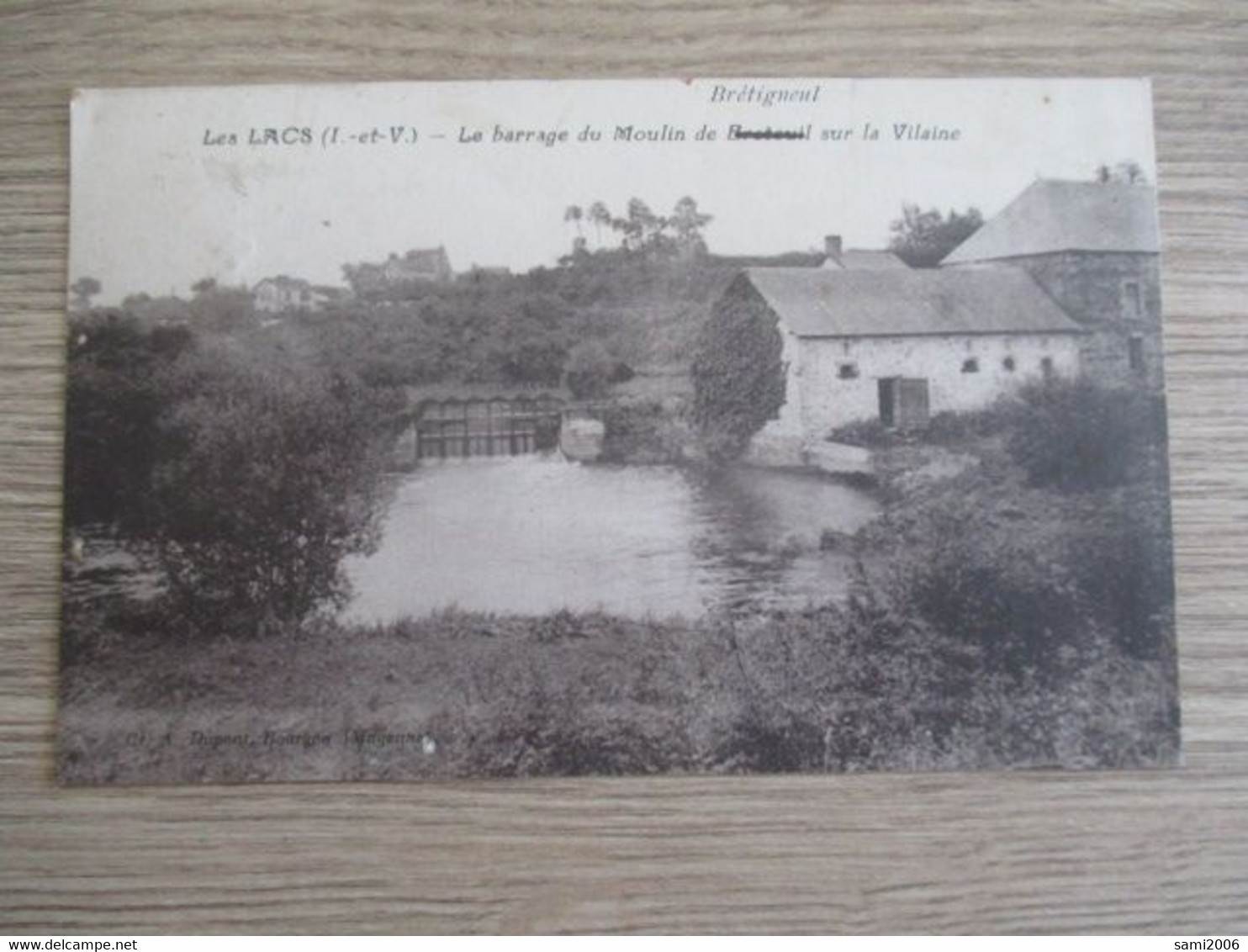 35 LES LACS BARRAGE DU MOULIN DE BRETEUIL SUR LA VILAINE - Other & Unclassified