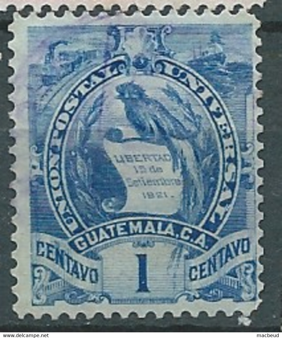 Guatemala    - Yvert N° 32  Oblitéré   -  Pal 6935 - Guatemala