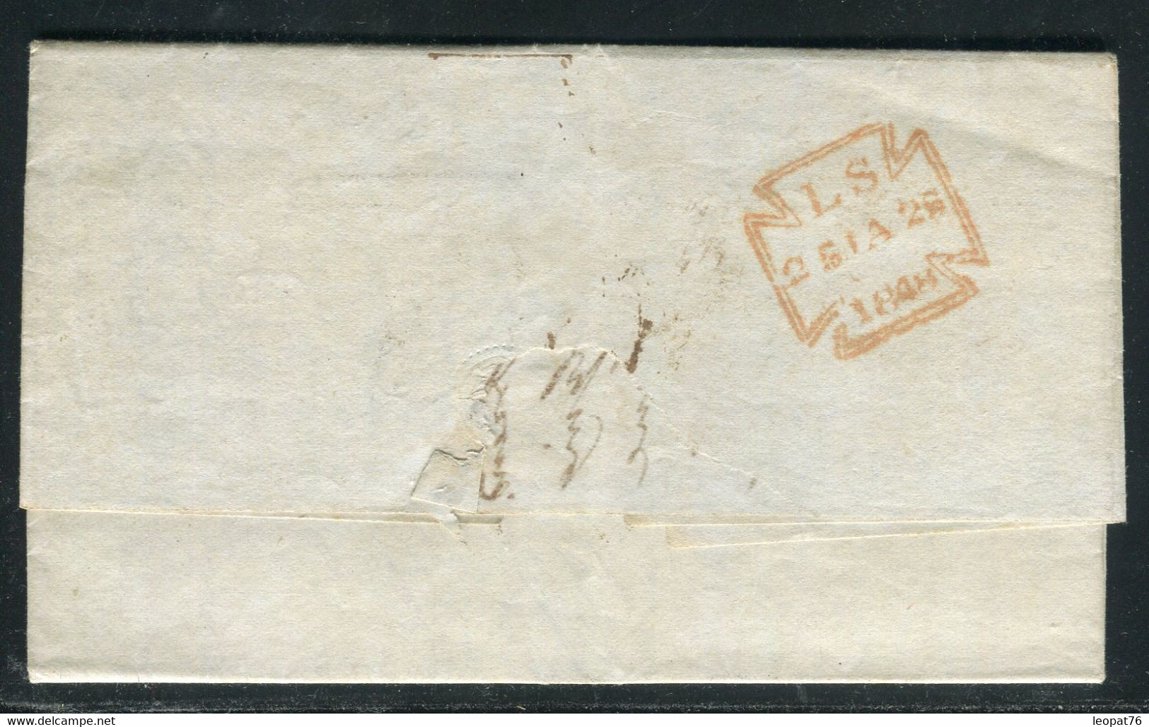 ROYAUME UNI - Lettre De Londres Pour Paris En 1848 - Ref J 73 - Postmark Collection