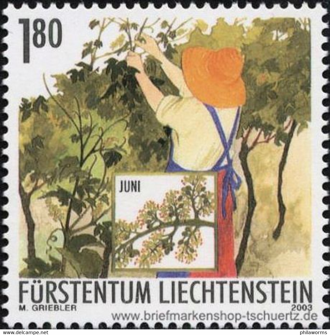 Liechtenstein 2003, Mi. 1316-18 ** - Unused Stamps