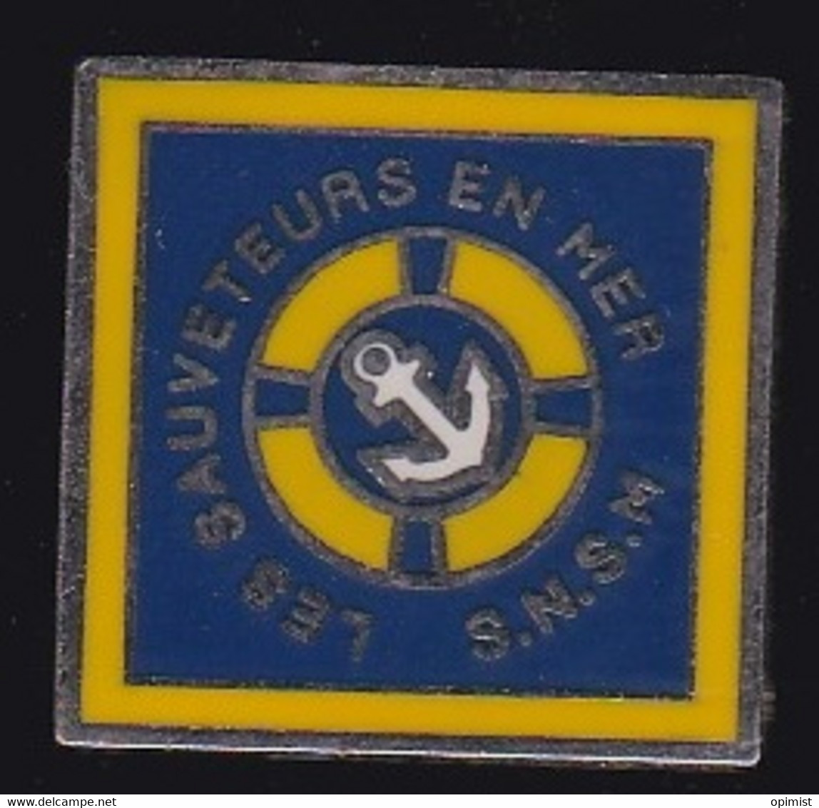 71377- Pin's -SNSM.marine.bateau.sauveteurs. - Barche