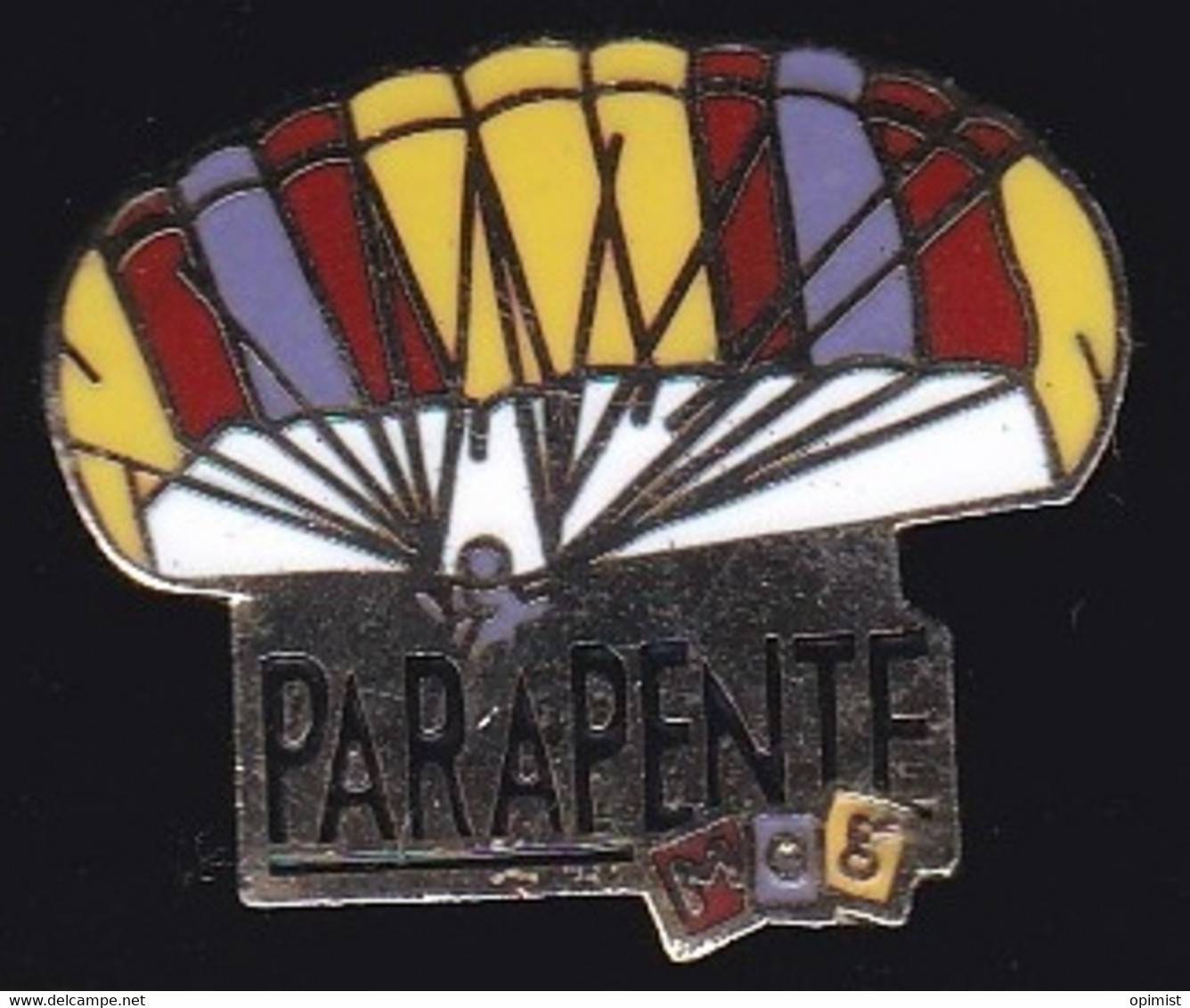 71384- Pin's -Parapente Magazine.Presse.Parachutisme. - Fallschirmspringen