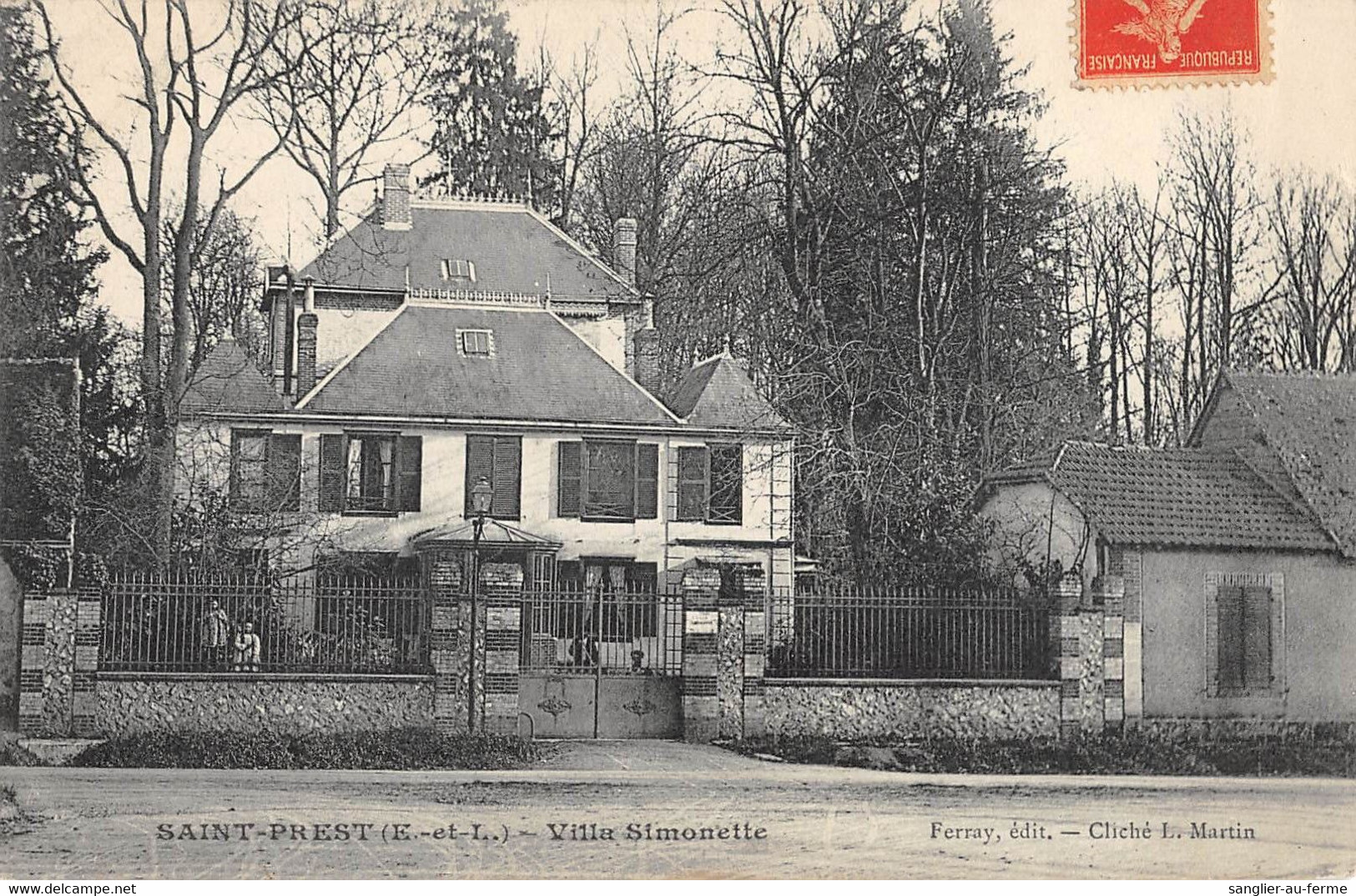 CPA 28 SAINT PREST VILLA SIMONETTE - Autres & Non Classés