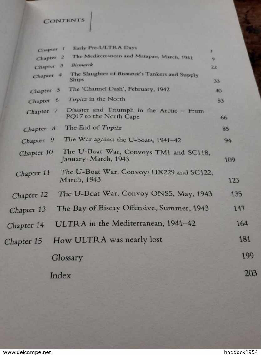 Ultra At Sea JOHN WINTON Leo Cooper 1988 - Guerre 1939-45