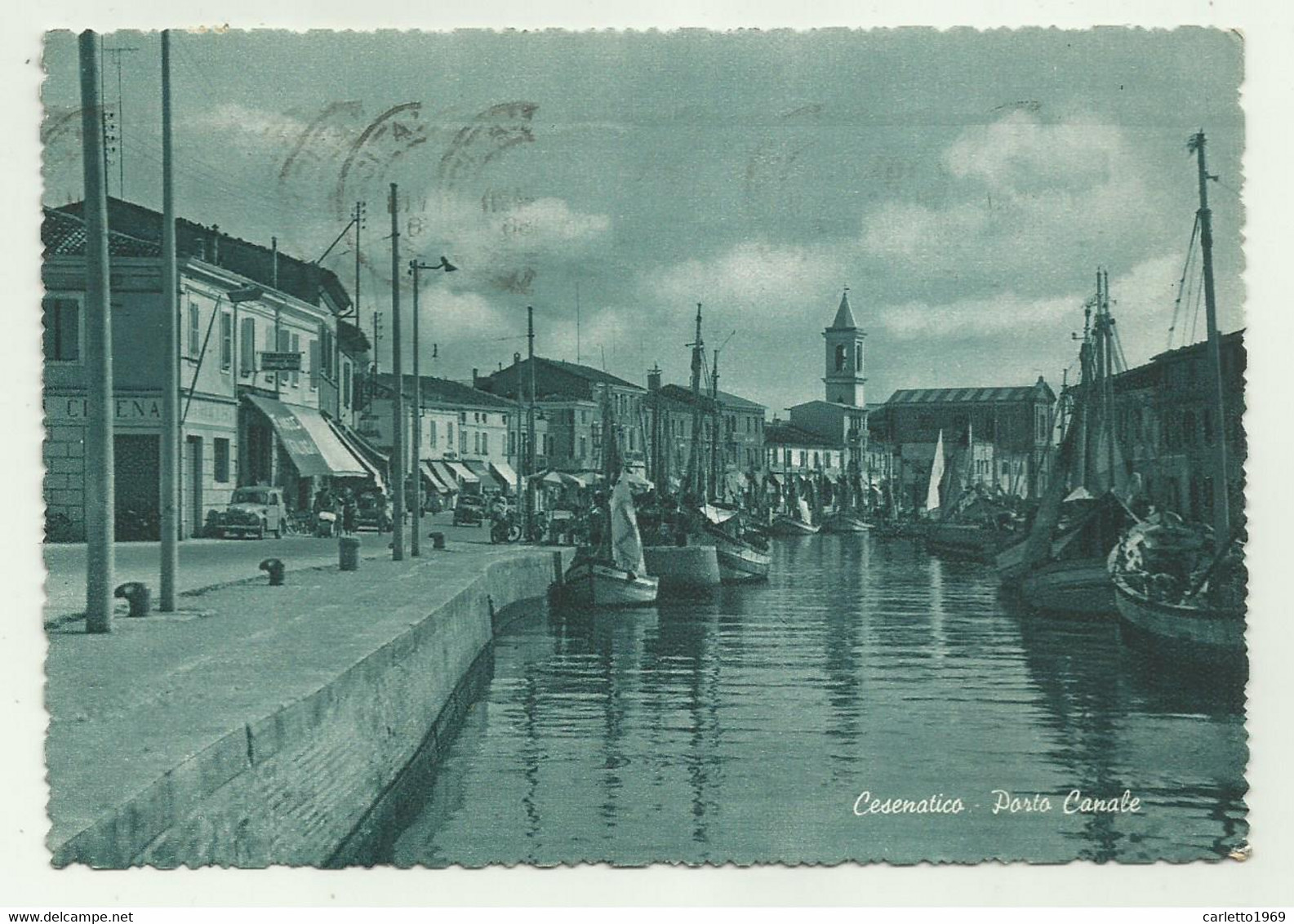 CESENATICO - PORTO CANALE   VIAGGIATA FG - Cesena