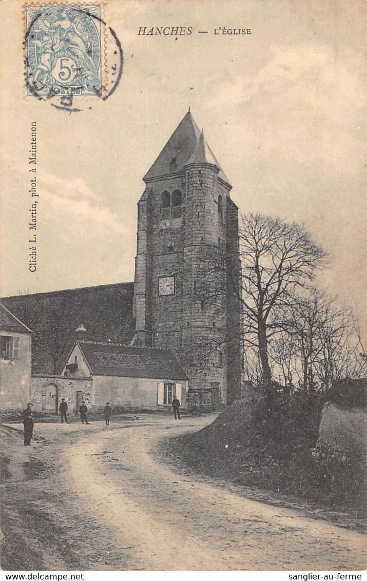 CPA 28 HANCHES L'EGLISE - Other & Unclassified