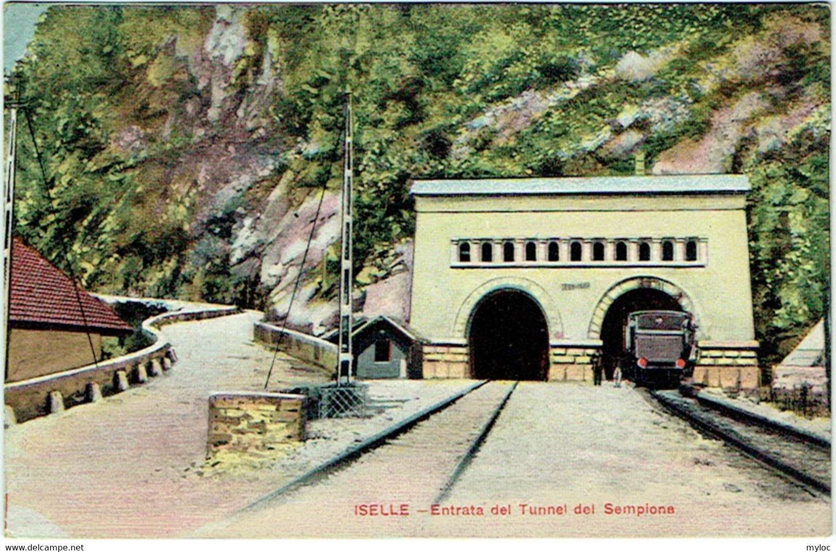 Iselle. Entrata Del Tunnel Del Sempione. - Autres & Non Classés