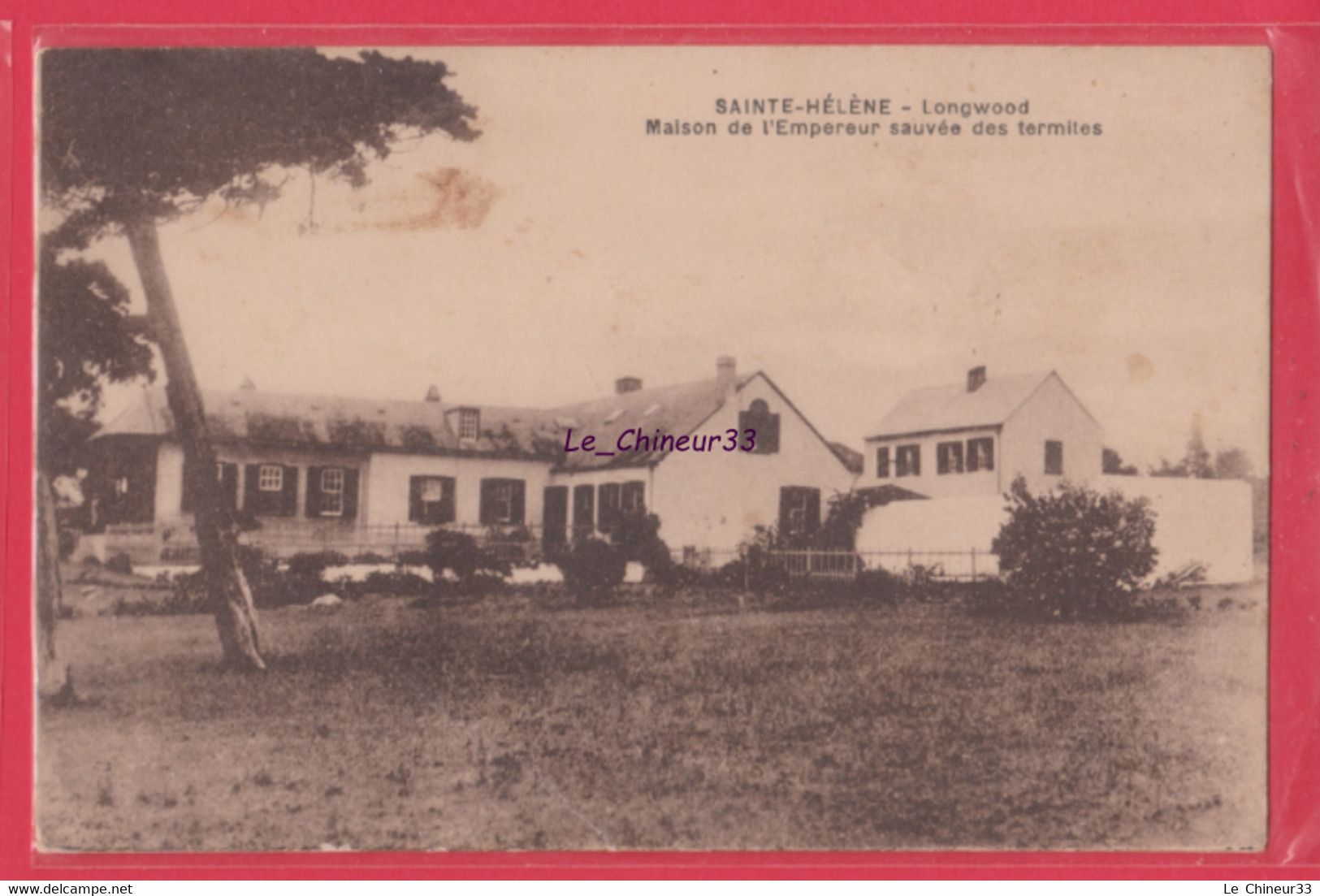 AFRIQUE---SAINTE-HELENE---Ile--Longwood--Maison De L'Empereur Sauvé Des Termites - Sainte-Hélène