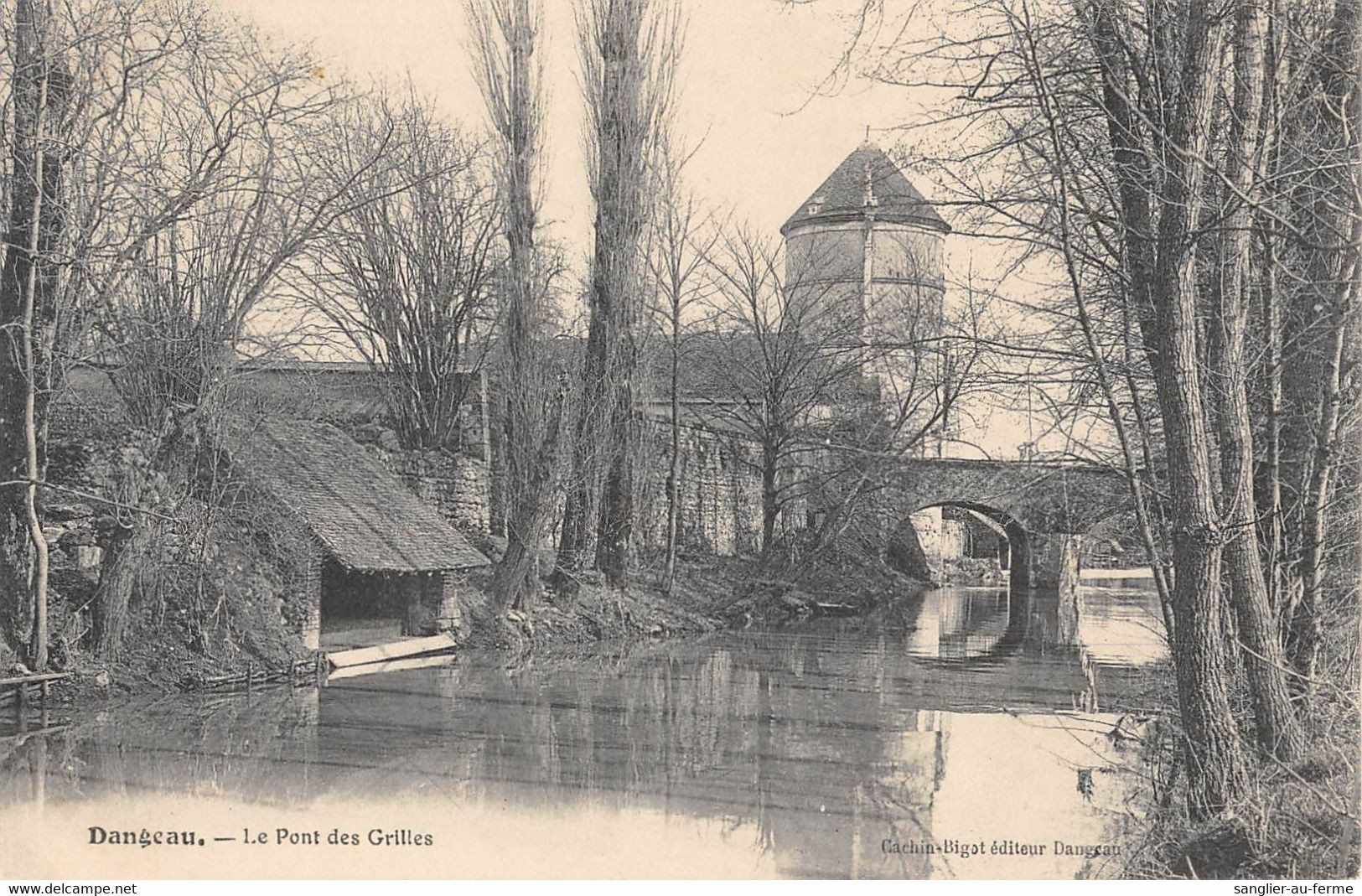 CPA 28 DANGEAU LE PONT DES GRILLES - Sonstige & Ohne Zuordnung