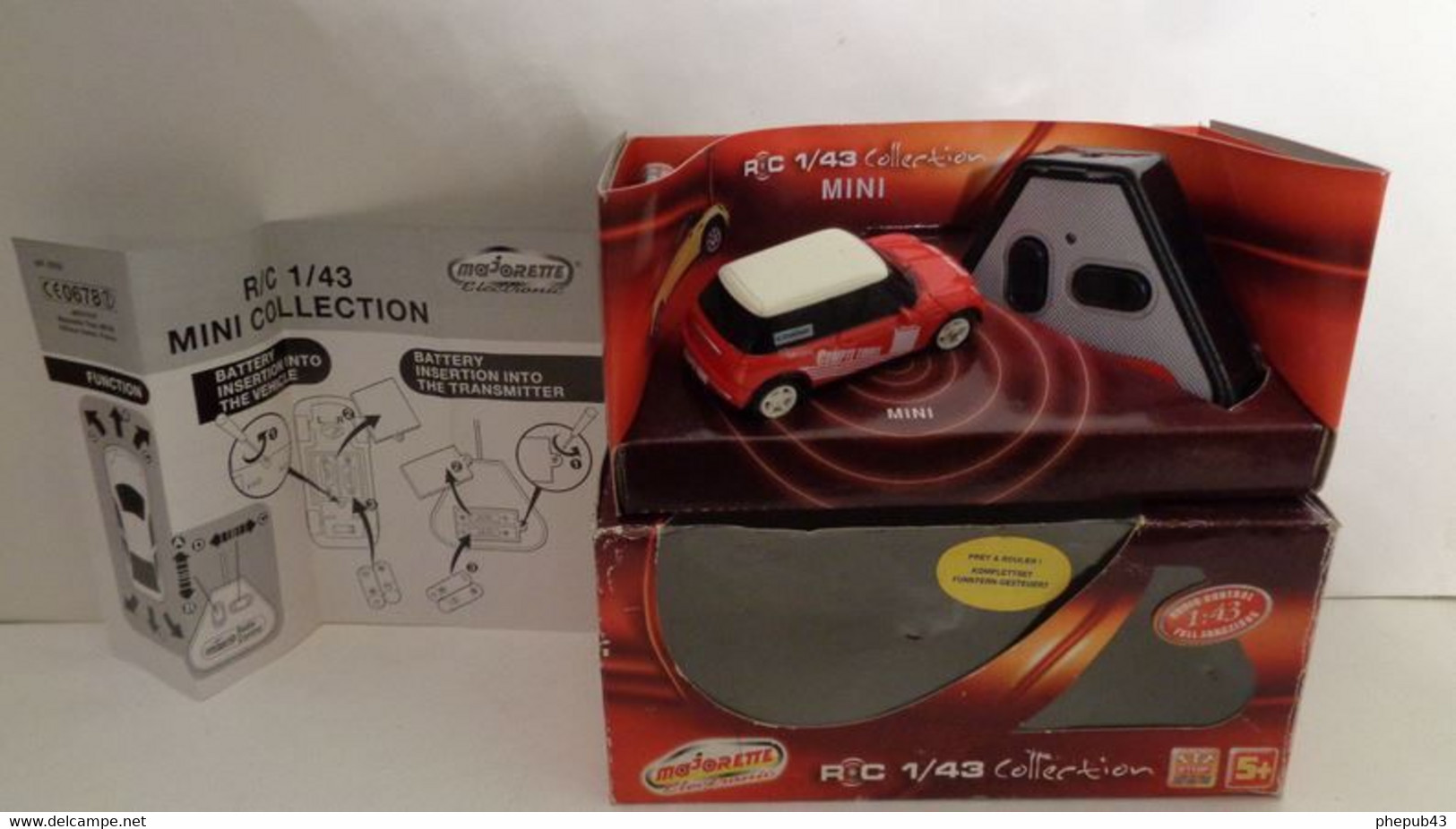 Mini "Compte Tour" - Car + Remote Control - Majorette Electronic - 1:43 - Majorette