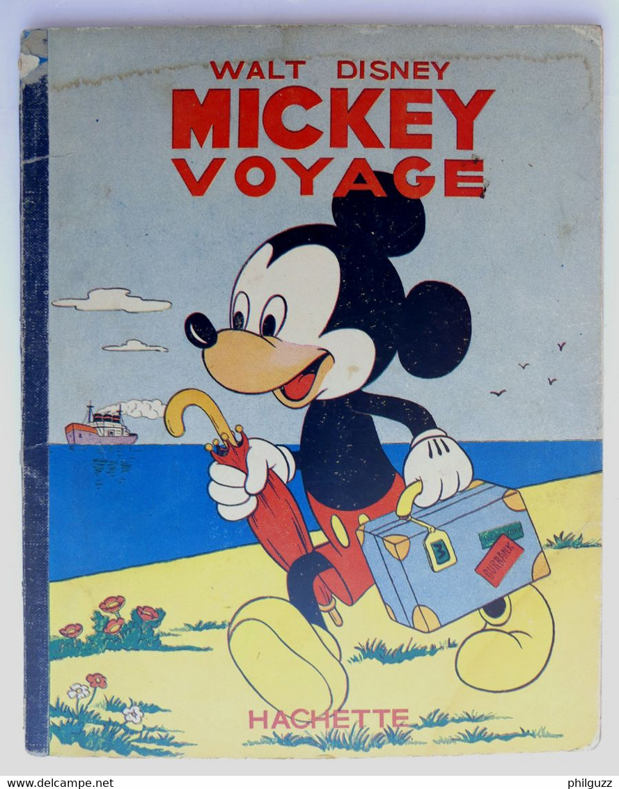 ALBUM BD MICKEY VOYAGE - HACHETTE  - 1950 (2) Enfantina - Disney