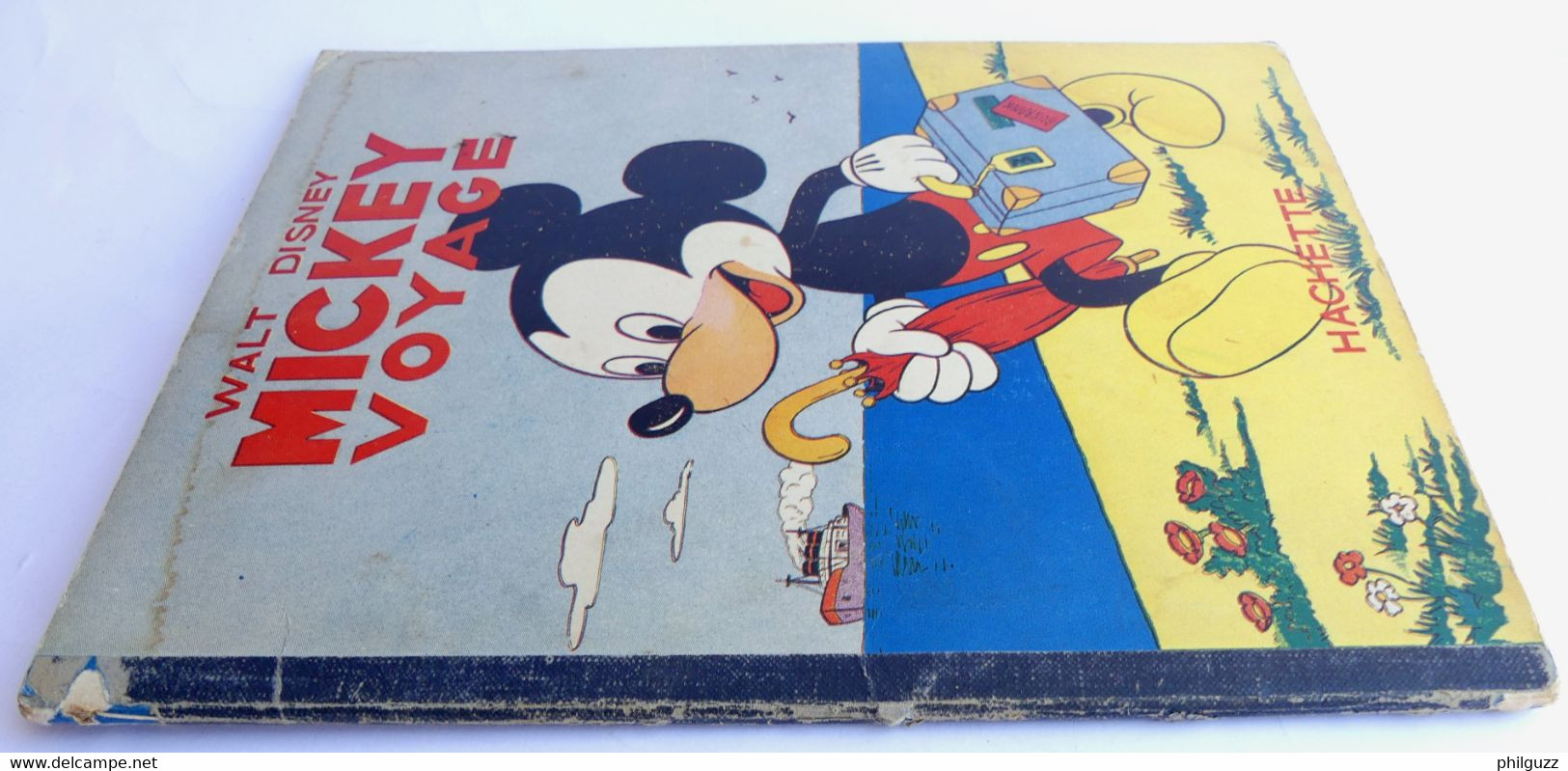 ALBUM BD MICKEY VOYAGE - HACHETTE  - 1950 (2) Enfantina - Disney