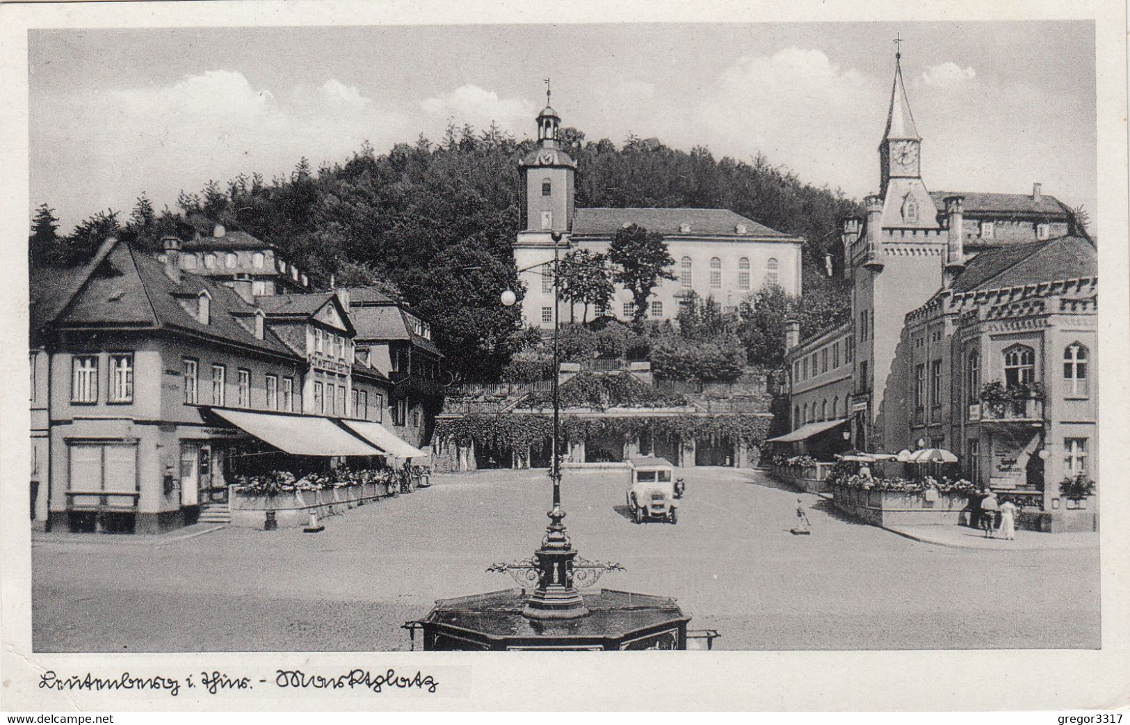 6159) LEUTENBERG I. Thür. - MARKTPLATZ Mit Altem AUTO Detail 03.12.1938 ! - Leutenberg