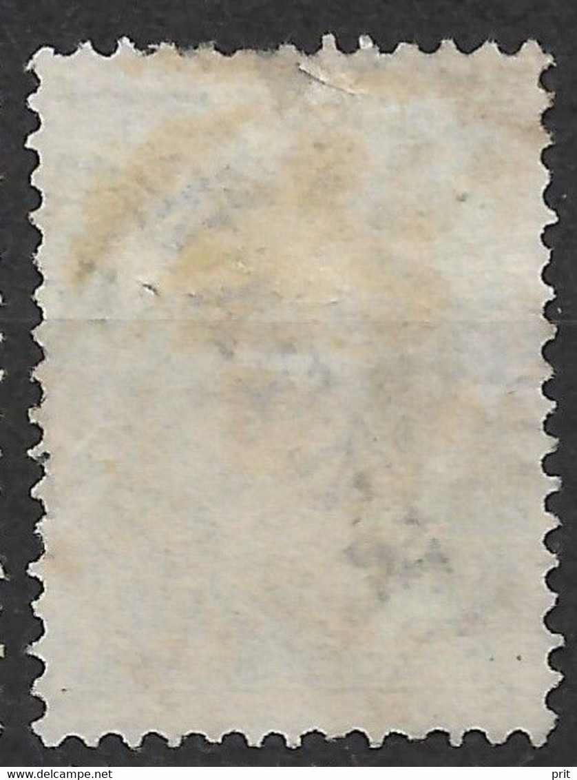 Russian Post Office In China 1910 2K Black Overprint. Mi 21a/Sc 26. Chefoo Postmark Чифу, Now Yantai 烟台市. - Cina