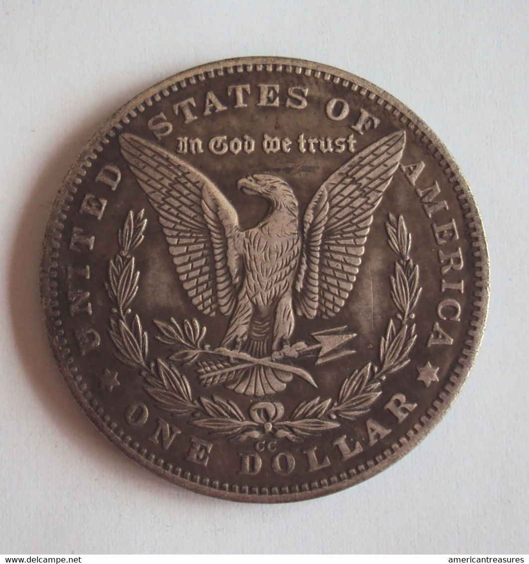 USA 1881 1 $ 'hobo Nickel' Carson City 'Busty Girl' (based On Morgan $) - UNCIRCULATED - Other - America