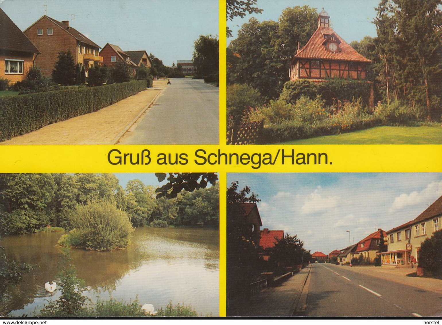 D-29465 Schnega - Alte Ortsansichten - Kaufhaus Harry Donas - Nice Stamp - Lüchow