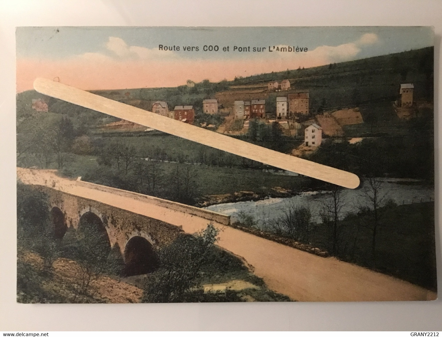 ROUTE VERS COO ET PONT SUR L’AMBLÈVE Panorama Couleur « Desaix » - Trois-Ponts