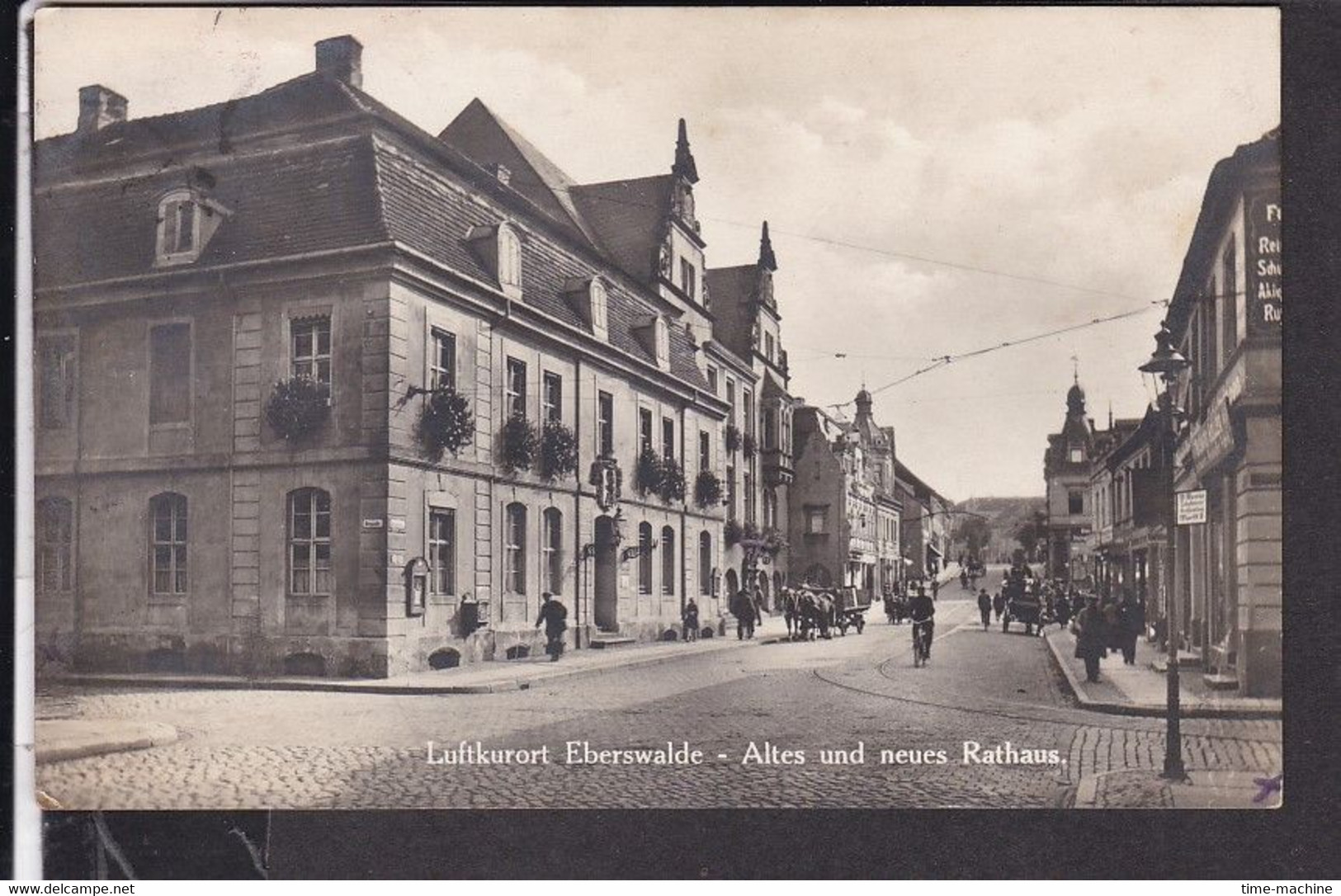 Eberswalde  Altes Und Neues Rathaus  1933 - Eberswalde