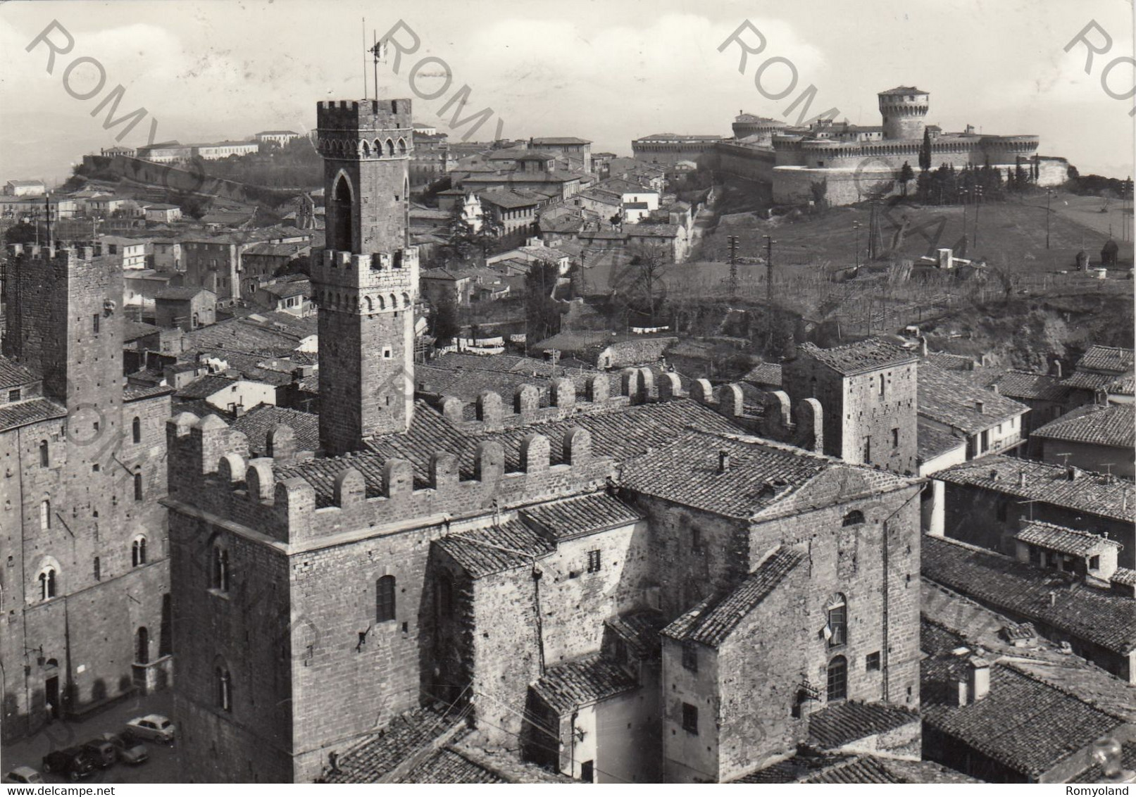 CARTOLINA  VOLTERRA,PISA,TOSCANA,PANORAMA,STORIA,RELIGIONE,CULTURA,MEMORIA,IMPERO ROMANO,VIAGGIATA 1960 - Foligno