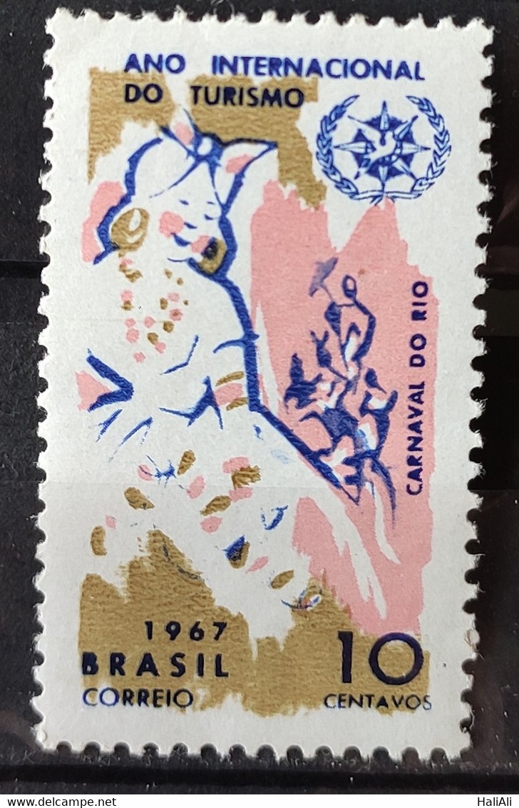 C 584 Brazil Stamp International Year Of Tourism 1967 1 - Andere & Zonder Classificatie
