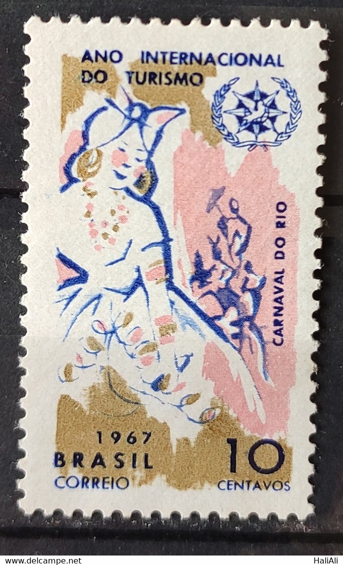 C 584 Brazil Stamp International Year Of Tourism 1967 3 - Andere & Zonder Classificatie