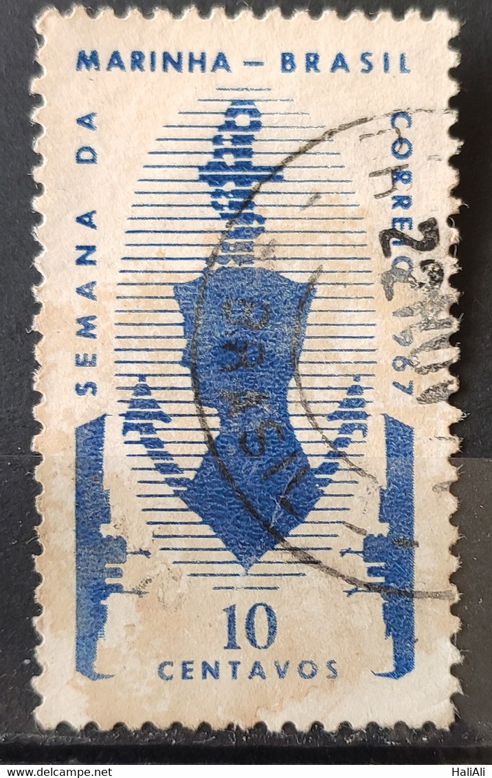 C 585 Brazil Stamp Week Navy Military Ship 1967 Circulated 1 - Other & Unclassified