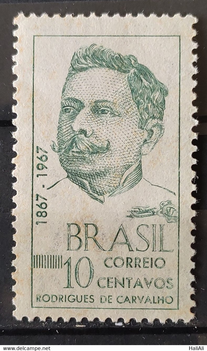 C 588 Brazil Stamp Centenary Of Rodrigues De Carvalho 1967 1 - Other & Unclassified