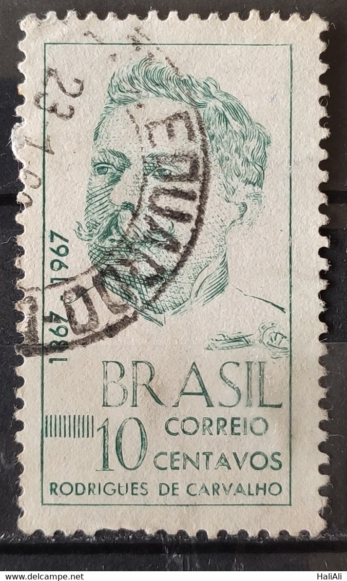 C 588 Brazil Stamp Centenary Of Rodrigues De Carvalho 1967 Circulated 1 - Sonstige & Ohne Zuordnung