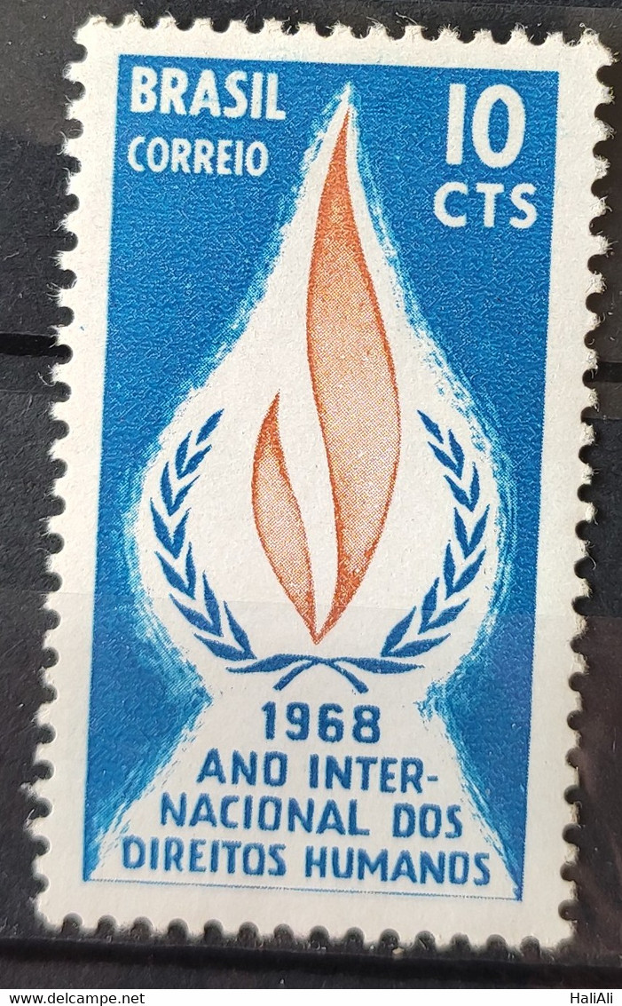 C 592 Brazil Stamp International Year Of Human Rights 1968 1 - Andere & Zonder Classificatie