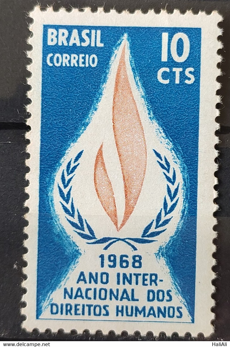 C 592 Brazil Stamp International Year Of Human Rights 1968 2 - Andere & Zonder Classificatie