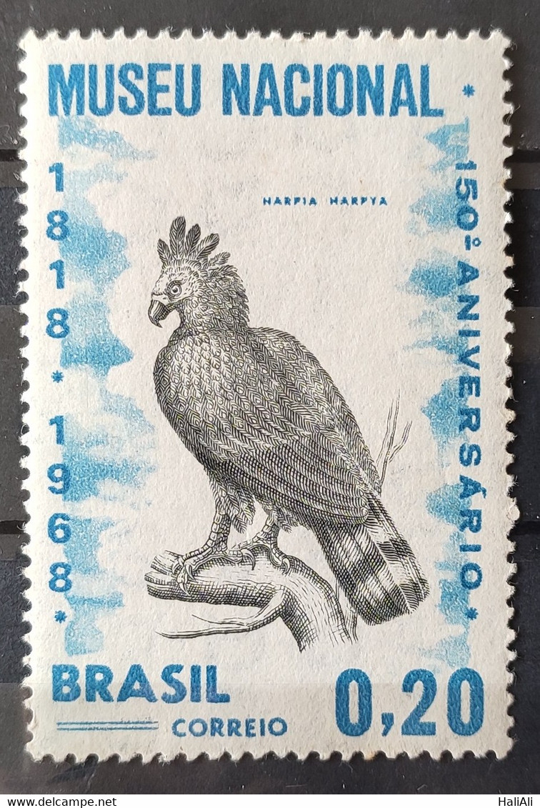 C 598 Brazil Stamp 150 Years Of The National Eagle Fauna Museum 1968 1 - Other & Unclassified
