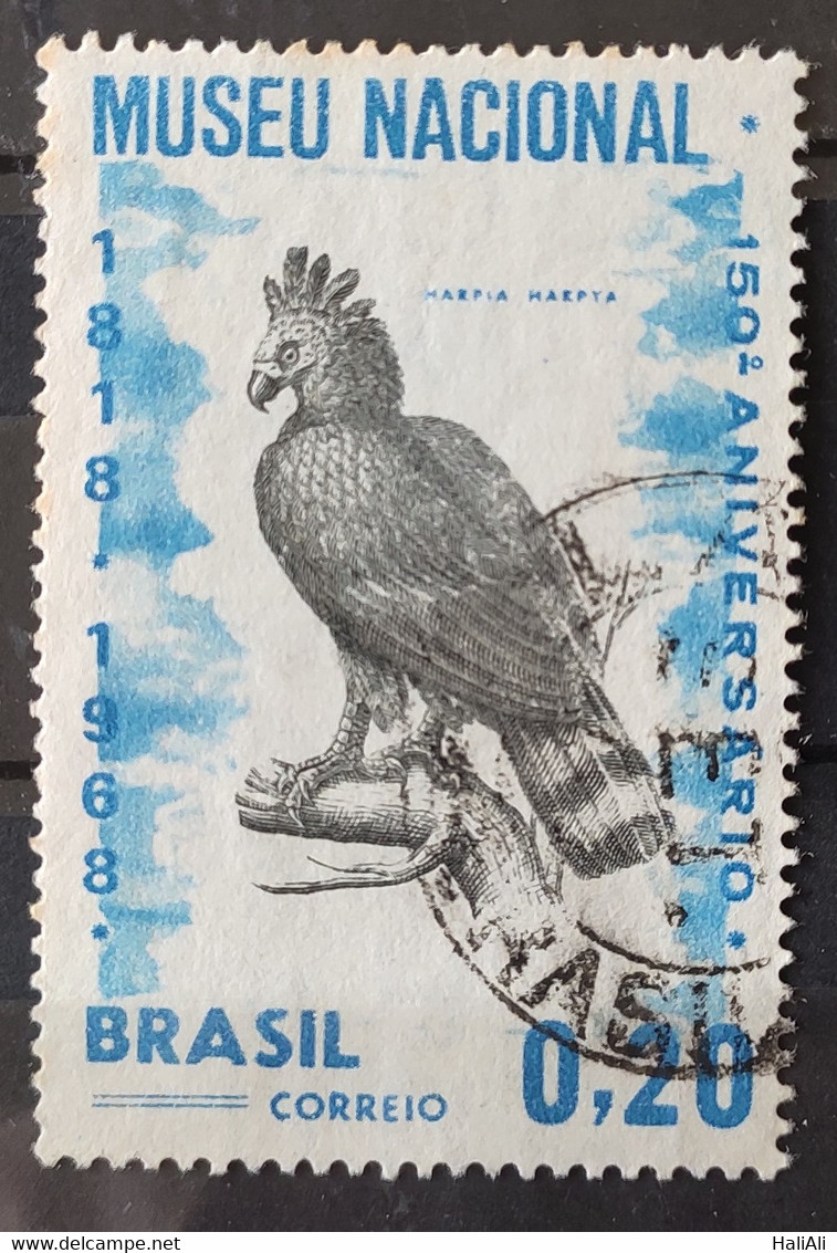 C 598 Brazil Stamp 150 Years Of The National Eagle Fauna Museum 1968 Circulated 2 - Autres & Non Classés