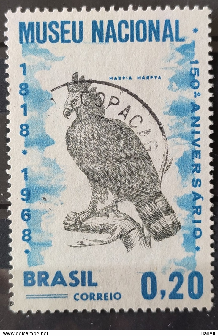 C 598 Brazil Stamp 150 Years Of The National Eagle Fauna Museum 1968 Circulated 4 - Other & Unclassified