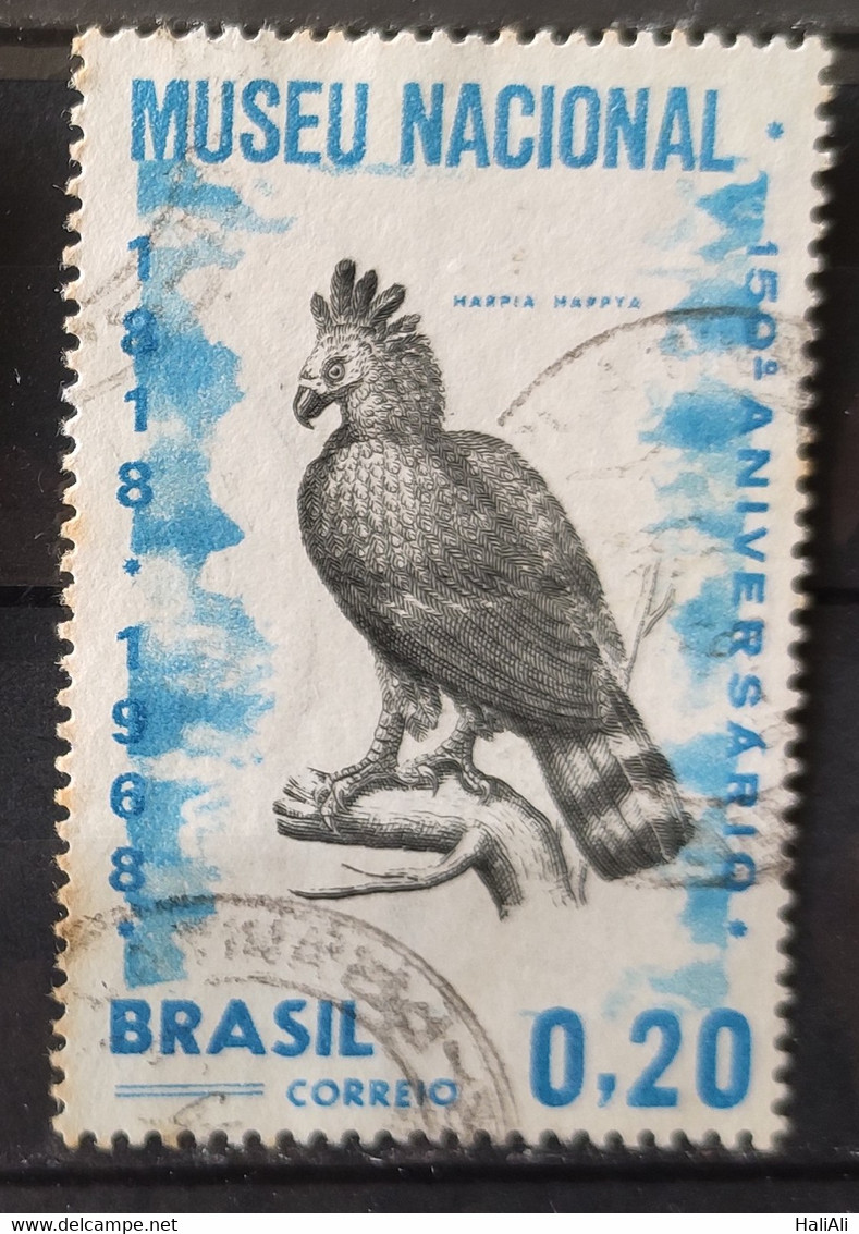 C 598 Brazil Stamp 150 Years Of The National Eagle Fauna Museum 1968 Circulated 5 - Other & Unclassified