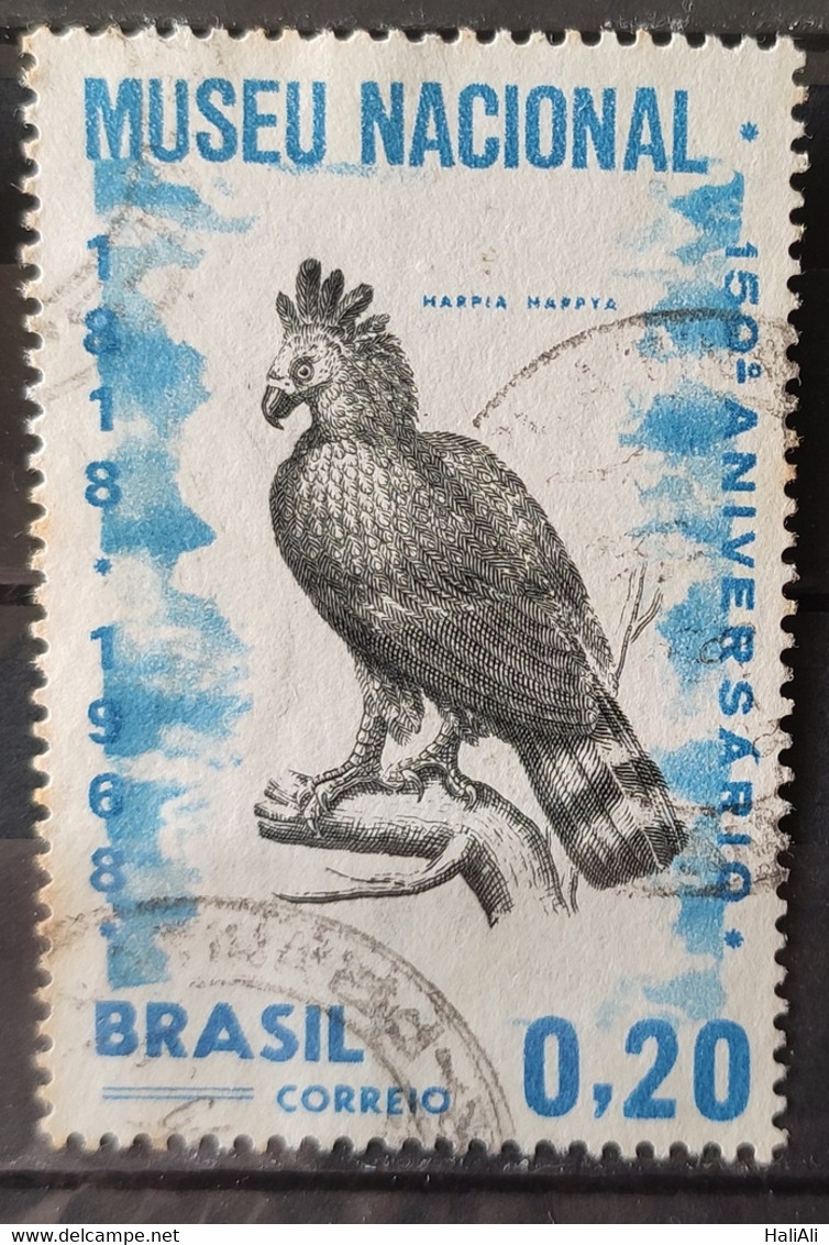C 598 Brazil Stamp 150 Years Of The National Eagle Fauna Museum 1968 Circulated 6 - Other & Unclassified