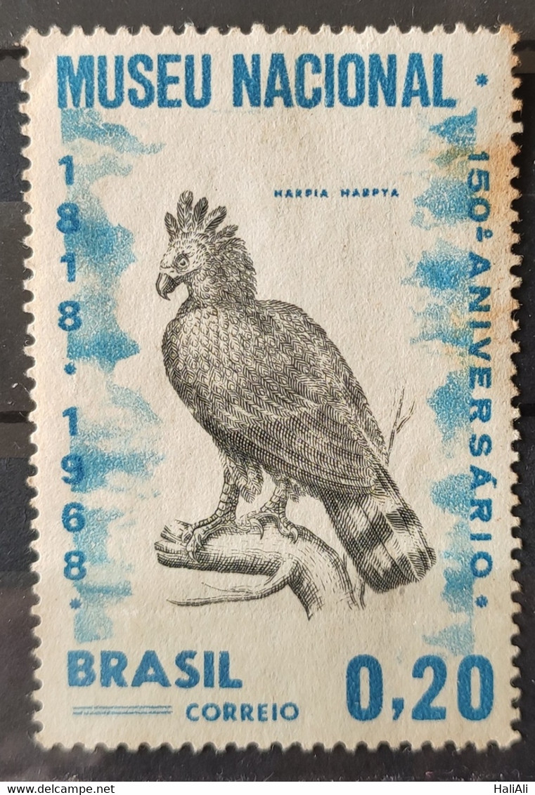 C 598 Brazil Stamp 150 Years Of The National Eagle Fauna Museum 1968 Circulated 7 - Andere & Zonder Classificatie