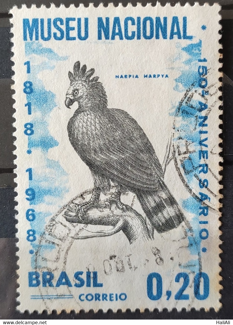 C 598 Brazil Stamp 150 Years Of The National Eagle Fauna Museum 1968 Circulated 8 - Andere & Zonder Classificatie