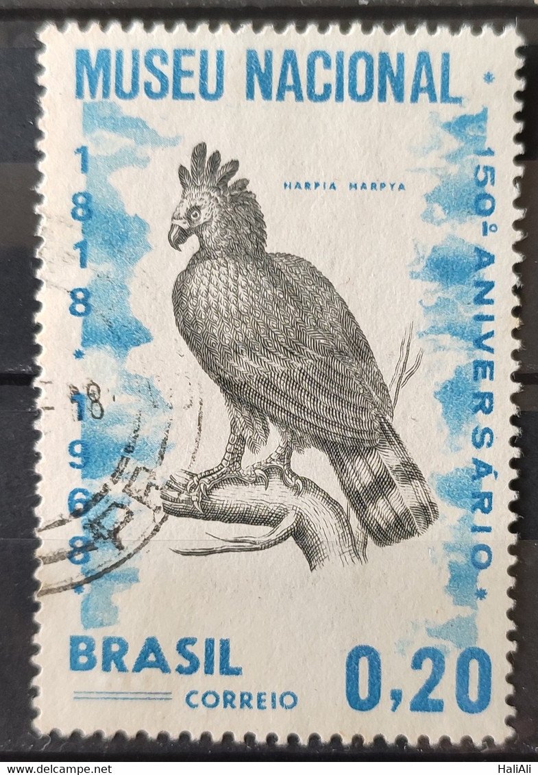C 598 Brazil Stamp 150 Years Of The National Eagle Fauna Museum 1968 Circulated 12 - Andere & Zonder Classificatie