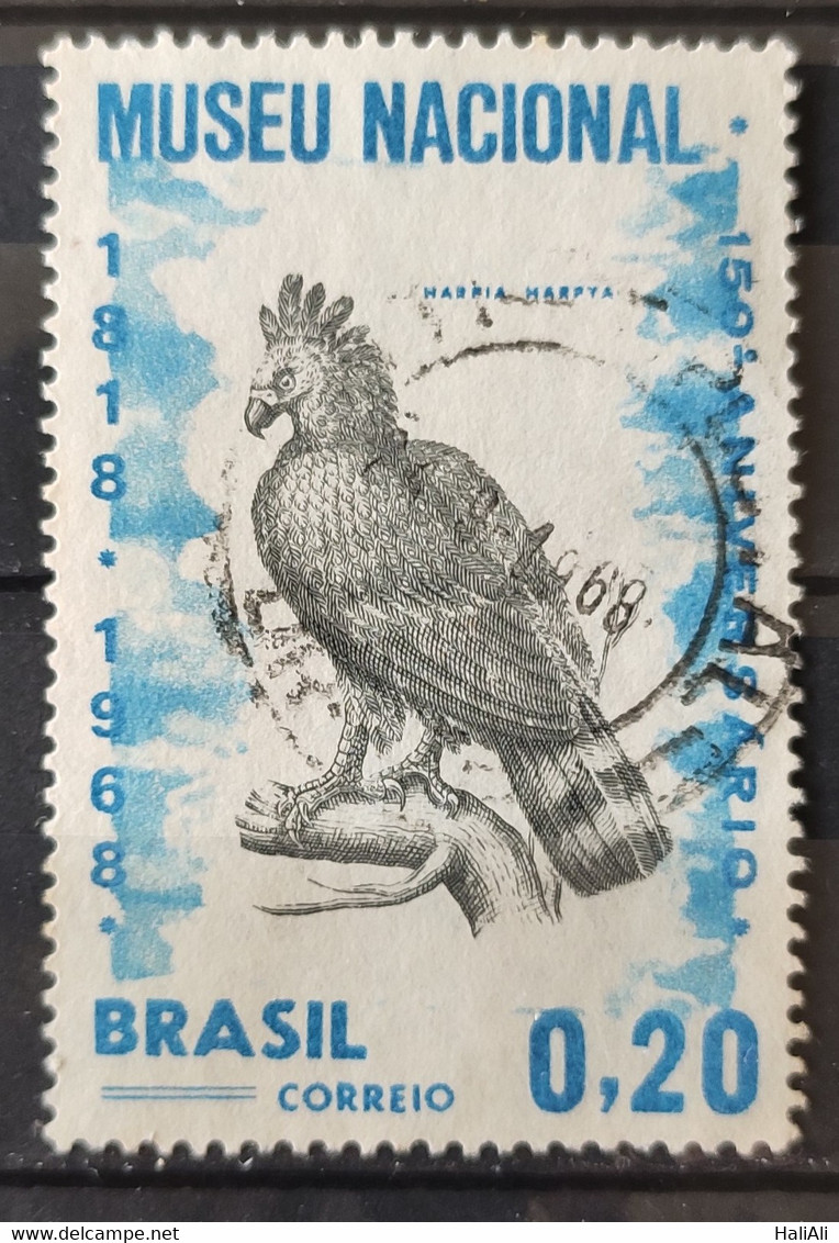 C 598 Brazil Stamp 150 Years Of The National Eagle Fauna Museum 1968 Circulated 13 - Andere & Zonder Classificatie