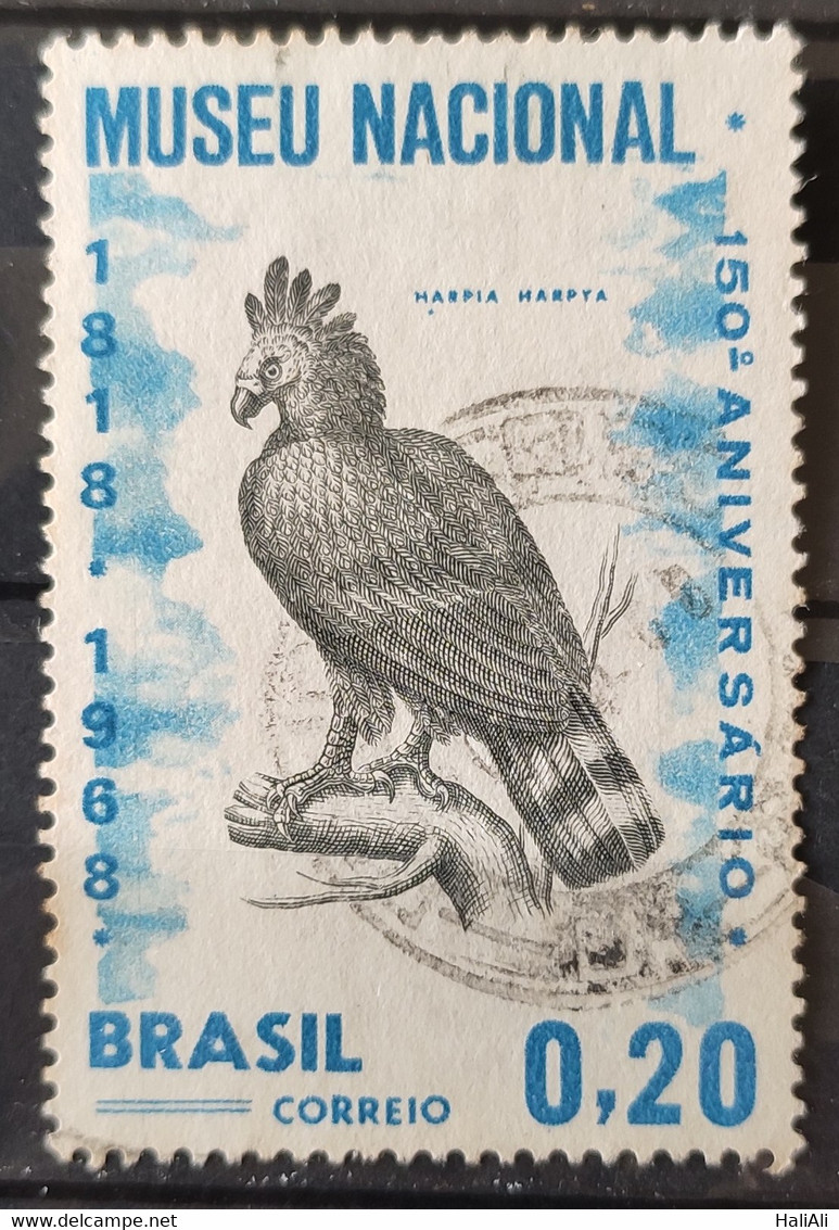 C 598 Brazil Stamp 150 Years Of The National Eagle Fauna Museum 1968 Circulated 14 - Autres & Non Classés