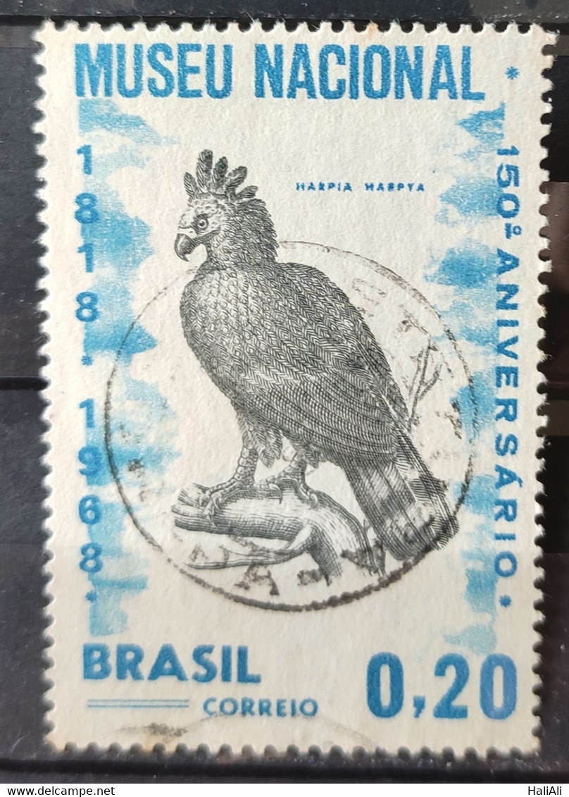 C 598 Brazil Stamp 150 Years Of The National Eagle Fauna Museum 1968 Circulated 15 - Other & Unclassified